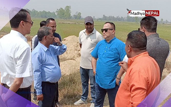 बीरगन्ज वडा न १९ मा १६ विगहा सार्वजनिक जग्गा अतिक्रमण हटाईयो, मेयर सिंहले गरे स्थलगत अनुगमन 