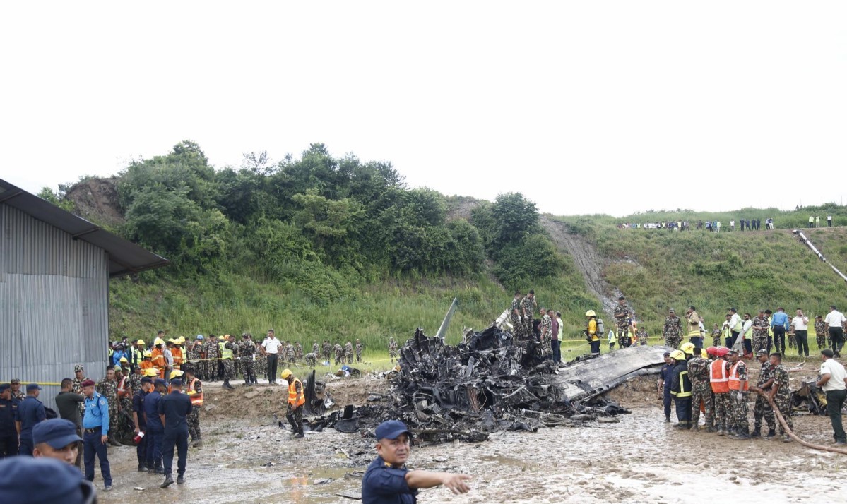 सौर्य एयरलाइन्स दुर्घटनाः १८ जनाको मृत्यु