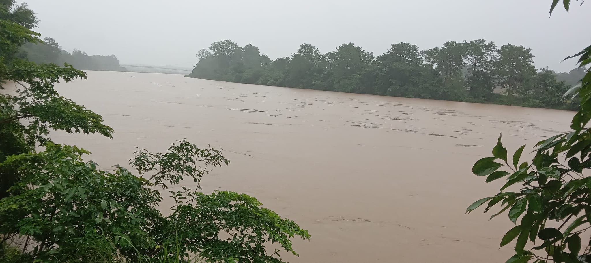 अविरल वर्षाले राप्ती नदीको बहाव बढ्दो, उच्च सतर्कता अपनाउन आग्रह