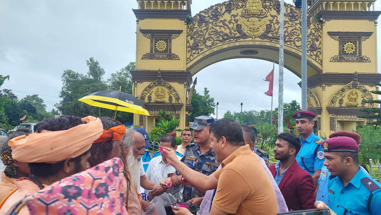 पर्यटन दिवसमा भारतीय पर्यटकको भव्य स्वागत